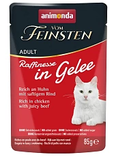 Vom Feinsten Adult Raffinesse (Курица и говядина в желе)